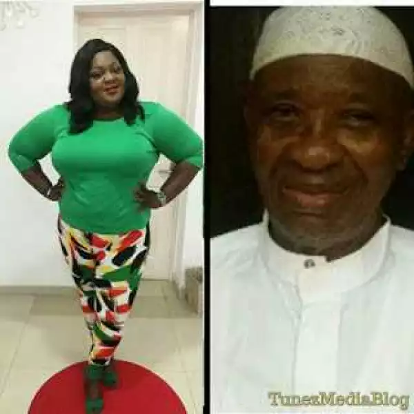 Actress Eniola Badmus Gushes Over Her 85year old Father [Photos]